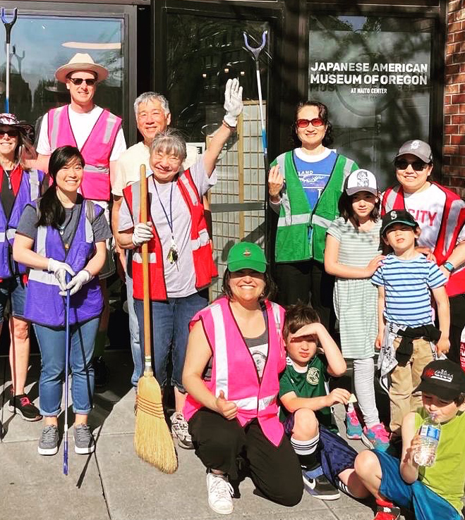 Volunteering at the Japanese American Museum of Oregon